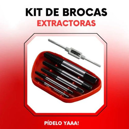 SET DE BROCAS EXTRACTORAS MAS ENVIO GRATIS