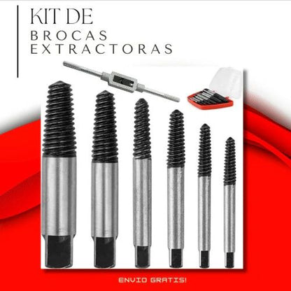 SET DE BROCAS EXTRACTORAS MAS ENVIO GRATIS