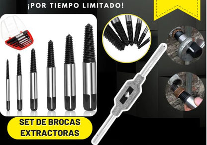 SET DE BROCAS EXTRACTORAS MAS ENVIO GRATIS